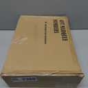 4FT Marquee Light Up Numbers, Black Giant Marquee Number Big Mosaic Number for 25th Birthday Party Decorations Backdrop 25 Anniversary Decor, Pre-Cut Frame Large Number 25