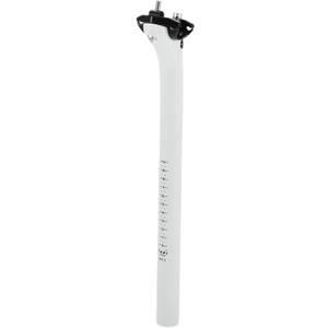 1 Pc Bike Seat Posts 27.2x350mm Bike Saddle Post Seat Tube Universal Lightweight Carbon Fiber White