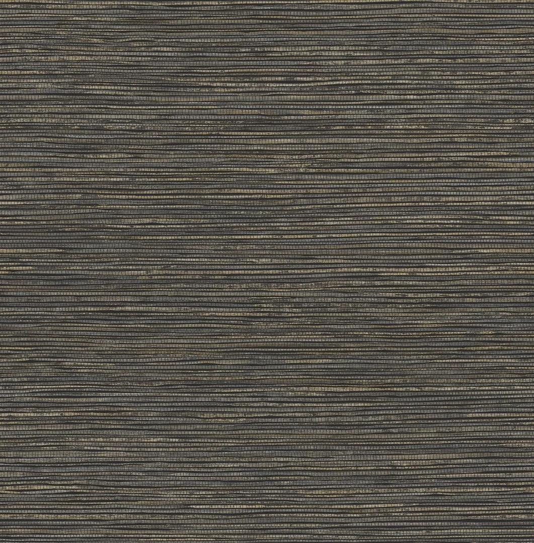 RoomMates Black Dimensional Grasscloth Peel and Stick Wallpaper, RMK12685PLW