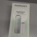 Momcozy Portable Breast Milk Cooler for Travel, 24H Ice-Free Cooling Breastmilk Storage Bottles Container, 12 Ounces Leak Proof Outdoor Small Freezer, Baby Breastfeeding Essential for New Moms (Green)