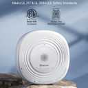 Heiman Smoke Detector Carbon Monoxide Detector Combo 10 Year Battery | ETL listed to UL 217 10th Ed. & UL 2034 5th Ed.,10-year sealed battery, EOL alert, photoelectric, electrochemical CO, 85dB