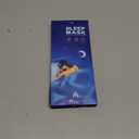 Mavogel Cotton Sleep Eye Mask - Breathable Light Blocking Sleep Mask, Soft Comfortable Night Eye Mask for Men Women, Eye Cover for Travel/Sleeping/Shift Work, Includes Travel Pouch (Purple)