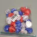 4E's Novelty Patriotic Rubber Ducks (24 Pack) Bulk 2" - 4th of July Party Favors, Patriotic Party Supplies Gifts toys for Kids Adults Fourth of July, Jeep Ducking