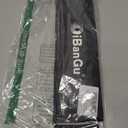 DiBanGu Mens Sequin Skinny Tie and Pocket Square Set,Shiny Solid Necktie Formal Satin Slim Ties for Party Wedding (Black)