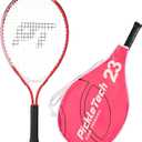 PICKLETECH Kids Tennis Racket for Junior Toddlers Starter Kit 17-25" Tennis Racquet for Girls and Boys with Carry Bag, Lightweight for Beginners, 23 inch