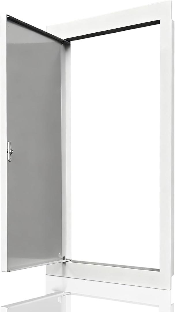 awagas Thicken 1mm 16 x 24in Access Panel for Drywall, Metal Access Panels | Attic Door Ceiling Access Panel for Drywall with Screwdriver, Metal Access Panels Thickened to 1mm,Hole Size:15in x 23.23in