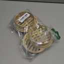 4" Outdoor Round Flat Drain Grate Cover (4, Tan)