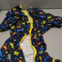 LovinPet Big Dog Pajamas for Large Dogs/Prehistoric Adventure Dinosaur Navy Print/Lightweight Stretchy Knit Pullover Dog Clothes/Large Dog Onesie, Pet Pajamas for Dogs, Pet PJ's/XXL