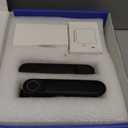 52HZ Fingerprint Door Knob with Lock, Smart Lock for Bedroom Door, Biometric Door Lock with App Control & Key, Thumbprint Keyless Entry Door Lock for Front Door, Home, Apartment, Office, Matte Black