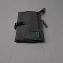 Kopi Baby Portable Diaper Changing Pad - Baby Diaper Changer Travel Bag with Wipes Pocket, Smart Design Portable Changing Mat, Infant Travel Station Kit, Gift for Newborn Girl & Boy - Grey, Classic