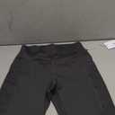 AugIris Womens Biker Shorts with 2 Pockets 8" High Waisted Tummy Control Workout Yoga Running Gym Shorts Graphite Grey, Medium