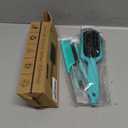 Curl Defining Brush, Curly Hair Brush, Slick Back Hair Brush, For Combing and Shaping Curls in All Hairstyles to Reduce Pulling (Green)