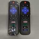 Pack of 2 New Replacement for All Roku TV Remote,Compatible for All TCL-ONN-Hisense-Roku TV Remote
