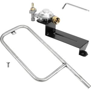 64865Grill Valve with Regulator & Burner Kit for Weber Q2000/Q2200 Grills, for Weber Q2200 Q2000 Series