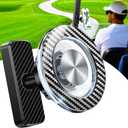 Magnetic Golf Cart Phone Holder, Golf Accessories Gifts for Men Dad Husband Unique, 360 Rotation Phone Mount for Golf Cart, Birthday Golf Gifts for Men Him Boyfriend, Golfers Must Haves Gadgets 2026 (Carbon Fiber)