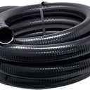 Sealproof Flexible PVC Pipe 1-1/2 Inch Dia Hose 25 FT Length, Black Tubing, Schedule 40, Premium Quality Made in USA