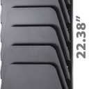 Officemate Wall File Holder, Letter/Legal, 7 Pockets, Black (21505)