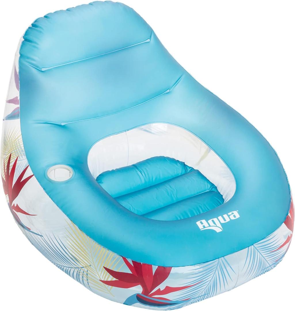 Aqua Pool Chair Float for Adults Zero Gravity Pool Floats Multiple Colors/Shapes/Styles for Adults and Kids Floating