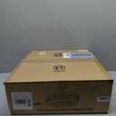 LEDIARY 20 inch Fandelier Caged Ceiling Fan with Light, Bladeless Ceiling Fan with Remote, Farmhouse Fan Lights Ceiling Fixtures for Kitchen, Bedroom, Outdoor(6 Speed, Timing)-Black (20 Inch, Black)