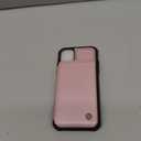 Vinich for iPhone 11 Wallet Case with Card Holder, RFID Blocking Credit Slots Kickstand Shockproof Phone Cover Fit for iPhone 11 6.1" Rose Gold