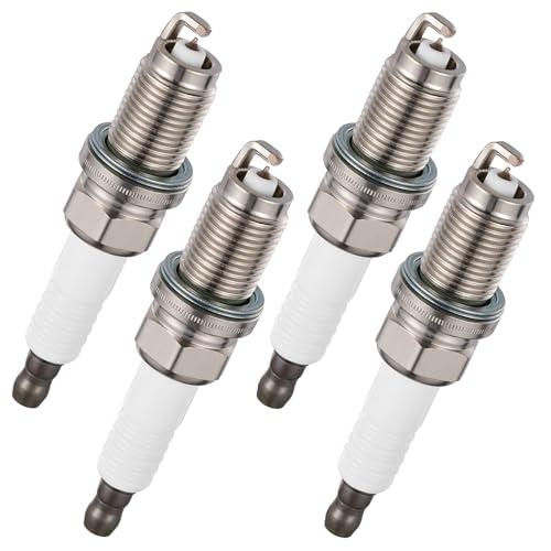 BDFHYK 6714 Iridium Spark Plugs Compatible with Acura 2007-2011 CSX MDX RL RSX TL TSX, Compatible with Honda 2002-2011 Accord Civic CR-V Element 1.8L 2.0L 2.4L 3.0L 3.2L 3.5L 3.7L, Set of 4 : Automotive