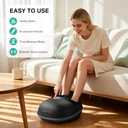 Medcursor Foot Massager with Heat - Mothers Day Gifts 2026 Upgraded Shiatsu Deep Kneading Machine, Multi Air Compression Intensity, Smart APP Mobile Remote Control, Feet Massage for Mom Women