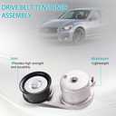 119551EA0A 119551EA0B Belt Tensioner Compatible for Infiniti EX35 EX37 FX35 FX37 G35 G37 M35 M37 Q40 Q50 Q60 Q70 Q70L QX50 QX70, Compatible for Nissan 350Z 370Z GT-R