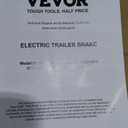 VEVOR Electric Trailer Brake Assembly, 12" x 2", 2 Pairs Self-Adjusting Electric Brakes Kit for 7000 lbs Axle, 5-Hole Mounting, Backing Plates for Braking System Part Replacement (2 Right + 2 Left)