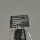 Puroma Combination Lock 4 Digit Waterproof Locker Locks Secure Outdoor Padlock for Gym Lockers, Toolboxes, Gates, Fences, Storage, Sports Locker, Cabinets (Black)