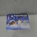 Sigro 20 Pieces Dolls Candles, 10 x 65 mm, Wax, White, One Size