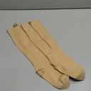 Ailaka Medical 15-20 mmHg Zipper Compression Socks Women Men (Large/X-Large (1 Pair), Beige)
