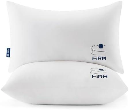 MIULEE 12x20 Throw Pillow Inserts Set of 2, Decorative Throw Pillows for Couch Sofa Bed, 100% Virgin Fiber Filling