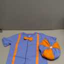 Blippi Boys Roleplay T- Shirt and Hat Set for Toddler, Little and Big Kids (6, Blue)