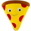 OUKEYI 11.8 inch Cute Food Plush Toy - Soft and Fluffy Fun Food Stuffed Plush Pillow, Cartoon Soft Toy Pillow for Kids Perfect Plush Toys Gift for Kids and Friends (Pizza)