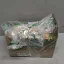 50 Ft Christmas Tree Frost Tip Glitter Tinsel Garland Snowy Metallic Hoilday Streamers Christmas Tree Wreath Shiny Decoration for Xmas Party Indoor Outdoor Home Hanging Decor (Deep Green)