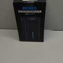 Dehumidifier,95OZ Dehumidifier for Home 1000 Sq.Ft - Quiet with Auto Shut Off & Relaxing 7 Color Ambient Light,Ideal for Livingroom, Bedroom, Basement(Black)