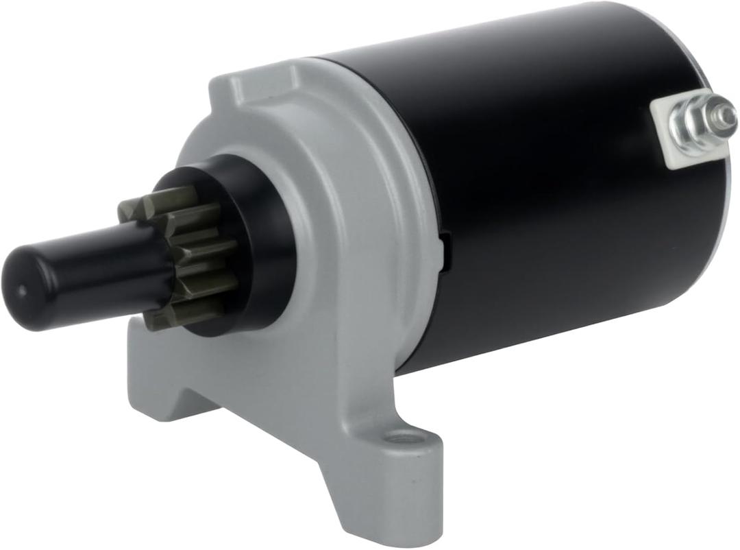 SCITOO Starter Motor STC0023 5747N for Tecumseh OH50 OHH50 OHV110 OHV120 OHV125 OHV130 OHV135 Small Engines 12 Volt CCW 10-Tooth Pinion