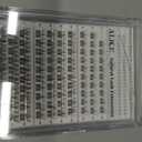 ALICE Short Lash Clusters Kit 8mm-10mm-12mm Natural Clear Band Cluster Eyelash Extension Kit Wispy Eyelash Clusters Kit with Bottom Lashes Bond and Seal DIY at Home