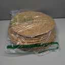 13.8'' Round Woven Placemats Set of 12, Boho Rattan Chargers for Dinner Plates, Rustic Wicker Place Mats, Straw Braided Table Placemats, for Dining Table Decor, Wedding, Farmhouse and Home Decor