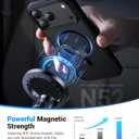 Magnetic for iPhone 17 Pro Case, [Anti-Slip] [Military-Grade Drop Protection] [Camera Protection] Skin-Friendly Slim Matte Shockproof Protective for iPhone 17 Pro Phone Case, Black