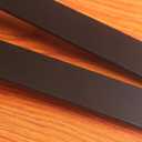 8 Pack - 12 inch Black Hidden L Shelf Bracket (1/5 Inch Thicked) Iron Floating Shelf Brackets Rustic Industrial Metal Brackets for Shelf Support