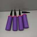 Balloon Pump Hand Held, Inflator Air Pump for Balloons - 4Way Dual Action, 4Pack: Friends can Help - Easy to Use - Sturdy Ballon Inflator Pump