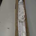 Tension Curtain Rods 51-148In (4.25-12Ft), Long Curtain Rod No Drilling for Window Treatment Rod, Outdoor Curtain Rod for Patio, Adjustable Spring Tension Rod, Easy to Install, Tool-Free, White