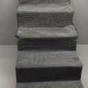 EHEYCIGA Dog Stairs for Bed 18H, 4-Step Dog Steps for High Bed, Pet Steps for Small Dogs and Cats, Non-Slip Balanced Pet Ramp Indoor, Grey