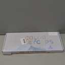 Tsungup MOA Keycaps,136 Keys Cute Ceramic Textured Custom Keycaps 60 75 Percent, Minimalist White Mac Keycap Set Key Caps Keyboard for Cherry Gateron MX Swithes Mechanical Keyboards(Translucent White)