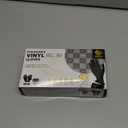 Black Vinyl Gloves, Food Grade Gloves Disposable Latex Free & Powder Free, Guantes for Cleaning Cooking Food Prep (Small)