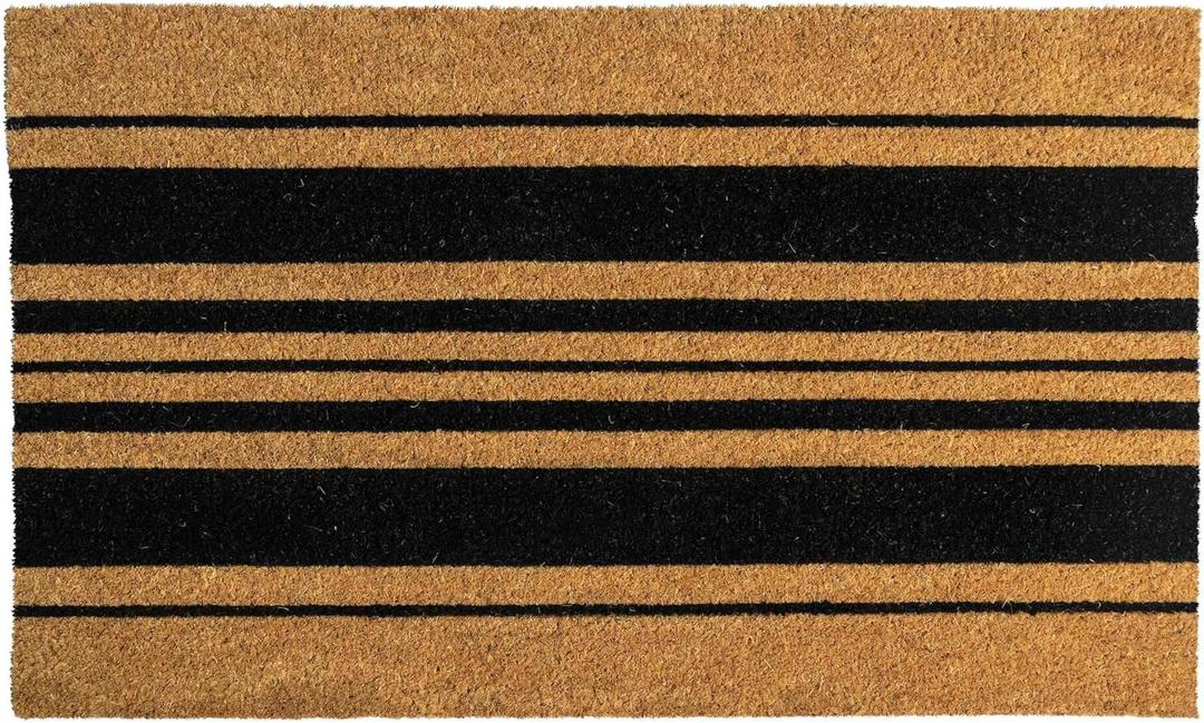 Entryways Bold Stripes Doormat, 18"x30"