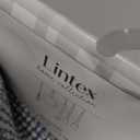 Lintex Solana Table Runner - Grey Blue, 13 x 72 in