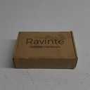 Ravinte 25 Pack Solid 3-1/2 Inch Center to Center Slim Square Bar Drawer Handles - Cabinet Hardware in Matte Black - Kitchen Handles and Pulls