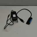 SATA to USB Cable USB 3.0 to 2.5 3.5 inch Hard Drive Adapter External Converter for SSD/HDD Data Transfer, with 12V/2A Power Supply, Support UASP, Black